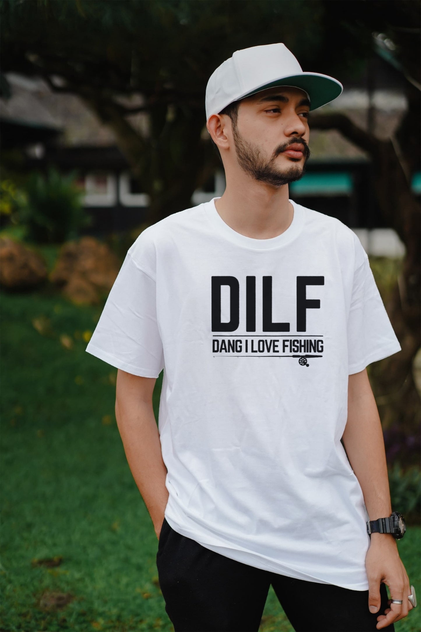 DILF Tee - for fisherman fanatics!